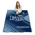 tampa bay rays arrow layers navy quilt blanket best selling