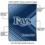tampa bay rays arrow layers navy quilt blanket best selling