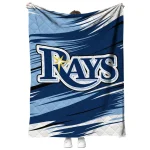 tampa bay rays wild lines navy white quilt blanket best selling