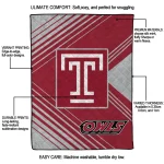 temple owls arrow layers red quilt blanket best selling