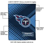 tennessee titans arrow layers navy quilt blanket best selling