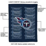 tennessee titans bold red navy quilt blanket best selling