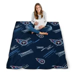 tennessee titans sketch lines navy quilt blanket best selling