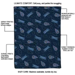 tennessee titans solid classic navy quilt blanket best selling