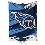 tennessee titans wild lines navy white quilt blanket best selling