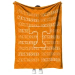 tennessee volunteers bold red orange quilt blanket best selling