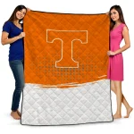 tennessee volunteers dot illusion orange quilt blanket best selling