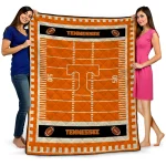 tennessee volunteers mickey player orange quilt blanket best selling