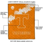 tennessee volunteers paint trail orange quilt blanket best selling
