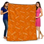 Tennessee Volunteers Solid Classic Orange Quilt Blanket 1 tennessee volunteers solid classic orange quilt blanket best selling