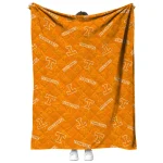 tennessee volunteers solid classic orange quilt blanket best selling