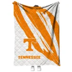 tennessee volunteers stroke art orange white quilt blanket best selling