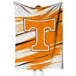 tennessee volunteers wild lines orange white quilt blanket best selling