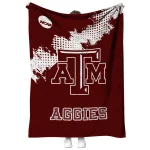 texas am aggies paint trail maroon quilt blanket best selling