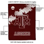 texas am aggies paint trail maroon quilt blanket best selling