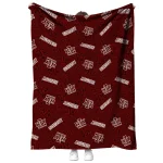 texas am aggies solid classic maroon quilt blanket best selling