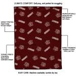 texas am aggies solid classic maroon quilt blanket best selling
