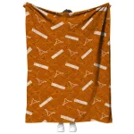 texas longhorns solid classic orange quilt blanket best selling