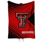 texas tech red raiders arrow layers red quilt blanket best selling