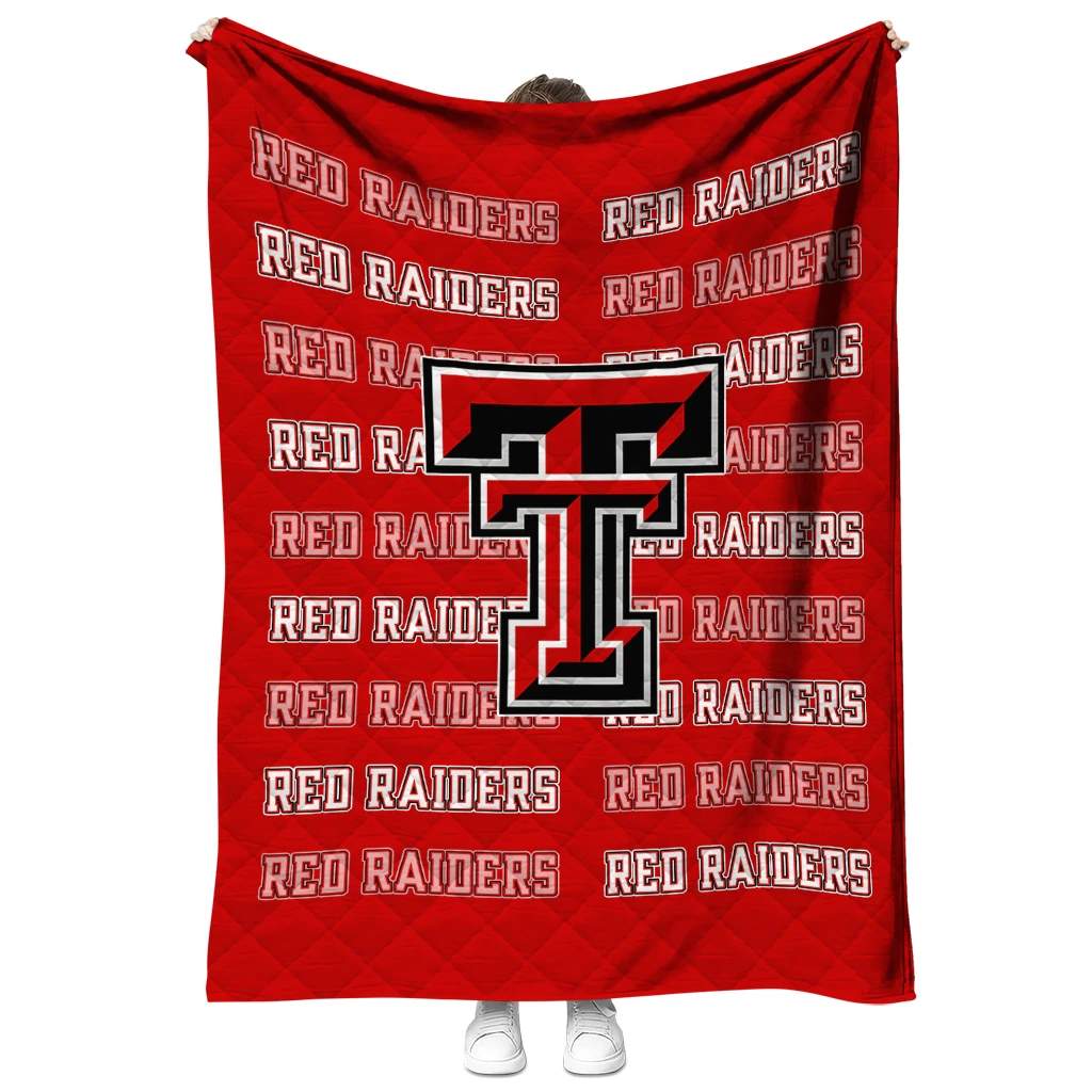 texas tech red raiders bold red quilt blanket fashion forward texas tech red raiders bold red quilt blanket fashion forward