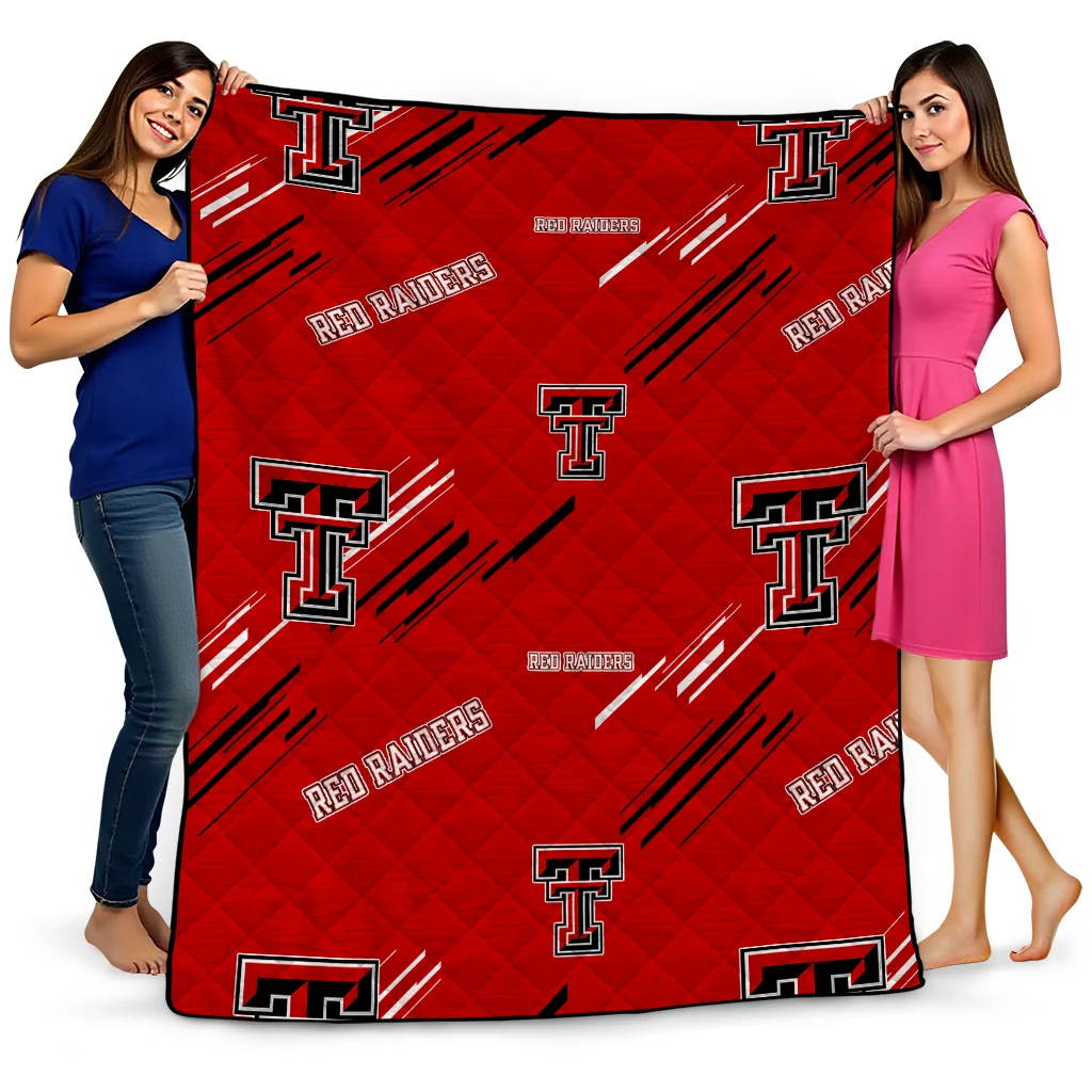 texas tech red raiders sketch lines red quilt blanket best selling texas tech red raiders sketch lines red quilt blanket best selling