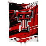 texas tech red raiders wild lines red white quilt blanket best selling
