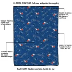toronto blue jays solid classic blue quilt blanket best selling