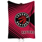 toronto raptors arrow layers red quilt blanket best selling