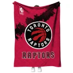 toronto raptors nba grunge red quilt blanket best selling