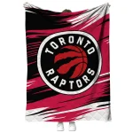 toronto raptors wild lines red white quilt blanket best selling