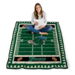 tulane green wave mickey player green quilt blanket best selling