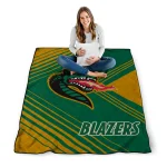 uab blazers arrow layers green quilt blanket best selling