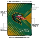 uab blazers arrow layers green quilt blanket best selling