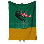 uab blazers dot illusion green quilt blanket best selling