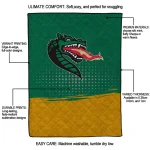 uab blazers dot illusion green quilt blanket best selling