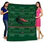 UAB Blazers Handdrawn Stripes Green Quilt Blanket 1 uab blazers handdrawn stripes green quilt blanket best selling