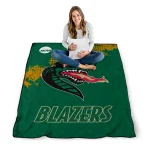 uab blazers paint trail green quilt blanket best selling