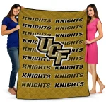 ucf knights bold red gold quilt blanket best selling
