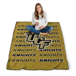 ucf knights bold red gold quilt blanket best selling