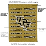 ucf knights bold red gold quilt blanket best selling