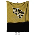 ucf knights dot illusion gold quilt blanket best selling