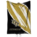 ucf knights stroke art gold white quilt blanket best selling