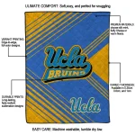 ucla bruins arrow layers blue quilt blanket best selling