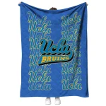 ucla bruins bold red blue quilt blanket best selling