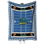 ucla bruins mickey player blue quilt blanket best selling