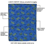 ucla bruins solid classic blue quilt blanket best selling