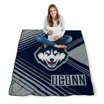 uconn huskies arrow layers blue quilt blanket best selling