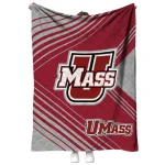 umass minutemen arrow layers red quilt blanket best selling