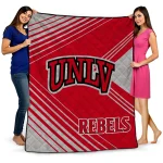 unlv rebels arrow layers red quilt blanket best selling