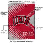 unlv rebels arrow layers red quilt blanket best selling